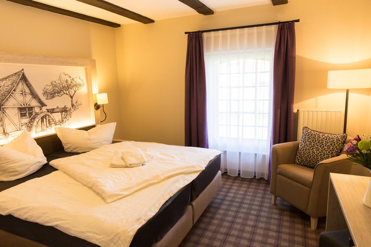 Hotel Garni Muehlenhof Wusterhausen Dış mekan fotoğraf